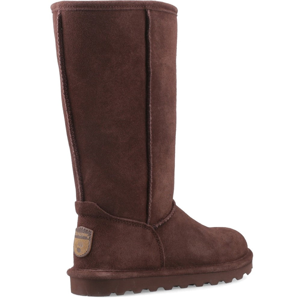 Ladies Long Boots Brown Bearpaw ELLE TALL