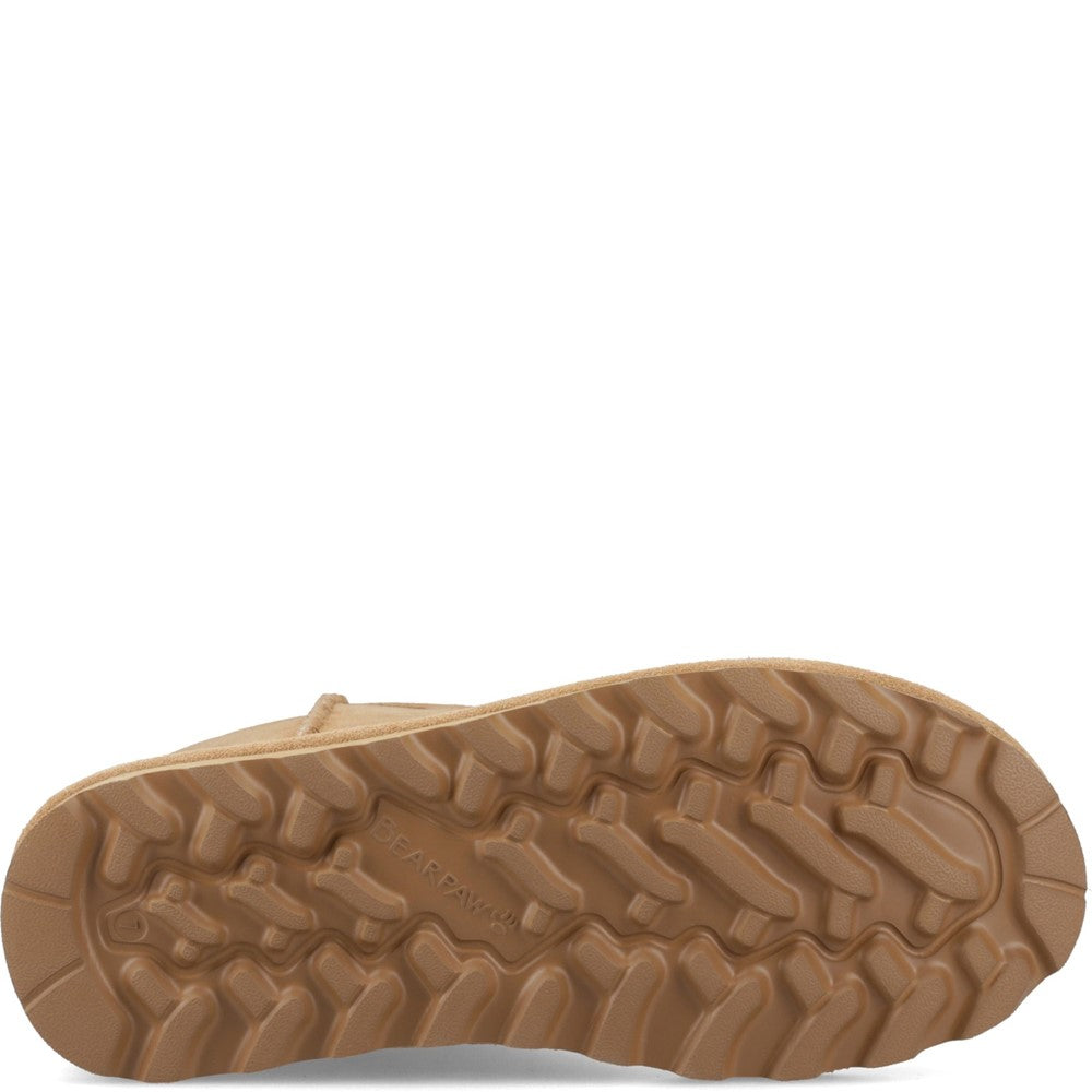 Ladies Mid Boot COFFEE Bearpaw ELLE SHORT