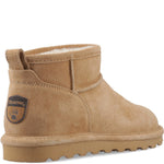 Ladies Ankle Boots COFFEE Bearpaw SHORTY