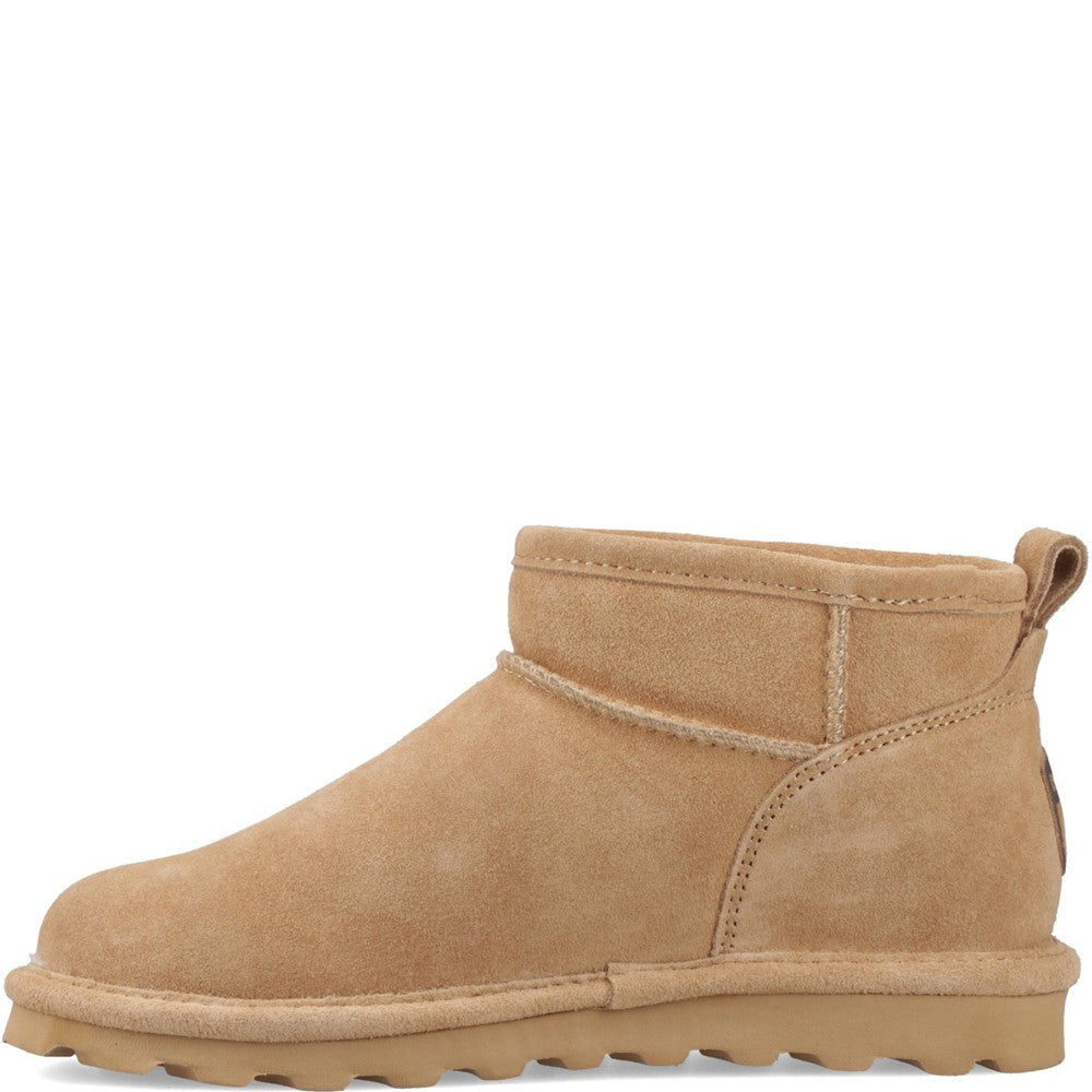 Ladies Ankle Boots COFFEE Bearpaw SHORTY