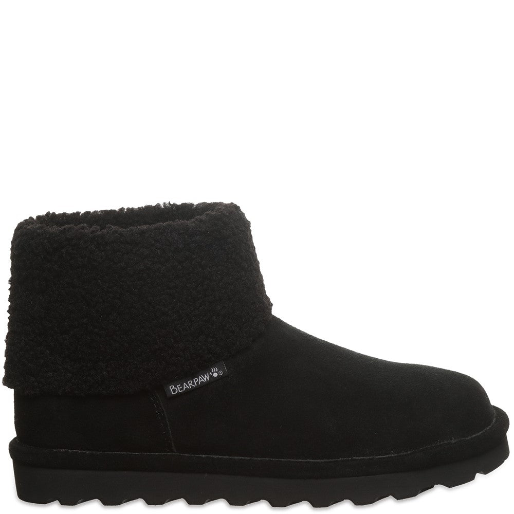 Ladies Ankle Boots BLACK Bearpaw JESSA