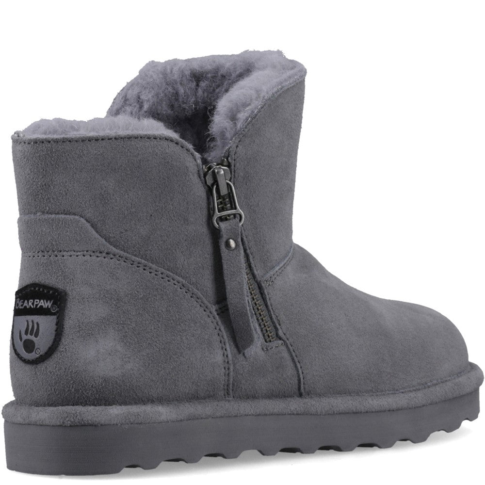 Ladies Ankle Boots GREY Bearpaw MAGNOLIA