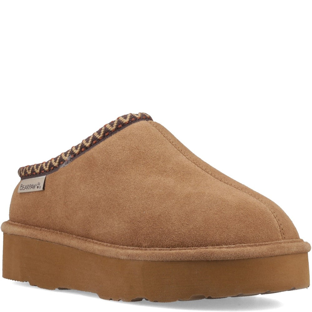 Mule Ladies Slippers HICKORY Bearpaw MARTIS