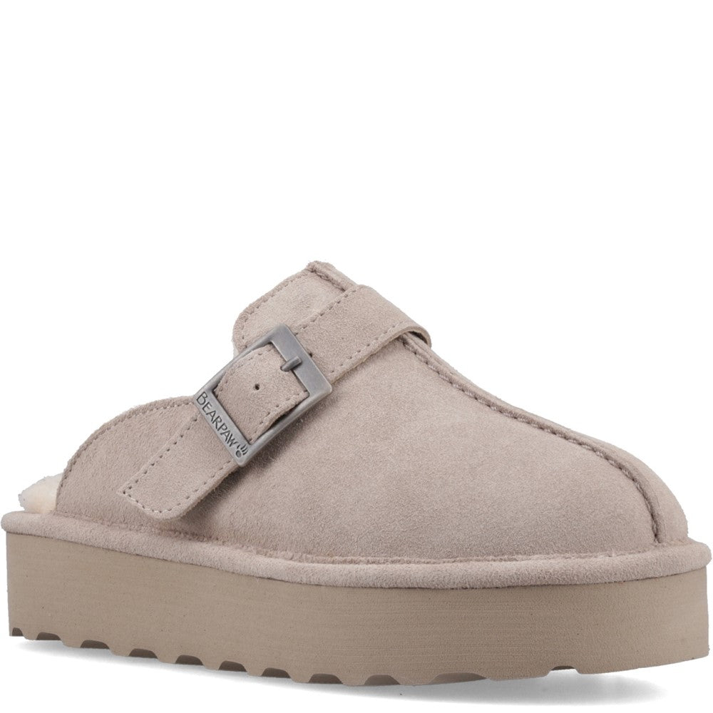 Mule Ladies Slippers MUSHROOM Bearpaw MOXIE