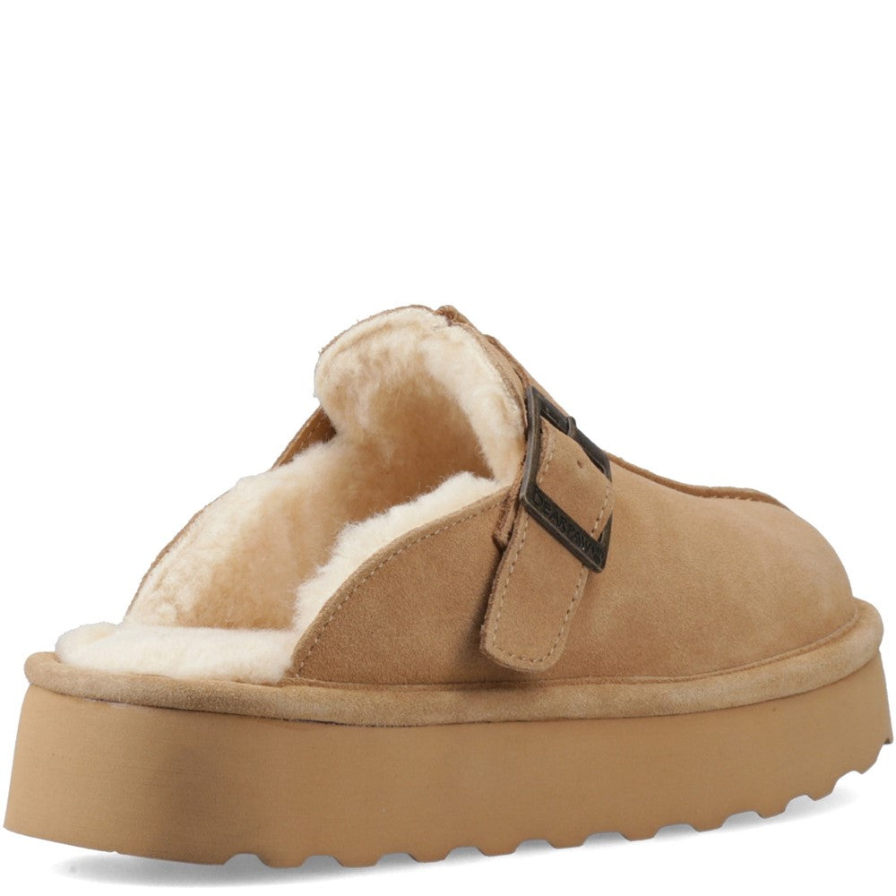 Mule Ladies Slippers COFFEE Bearpaw MOXIE