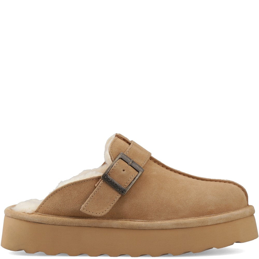Mule Ladies Slippers COFFEE Bearpaw MOXIE