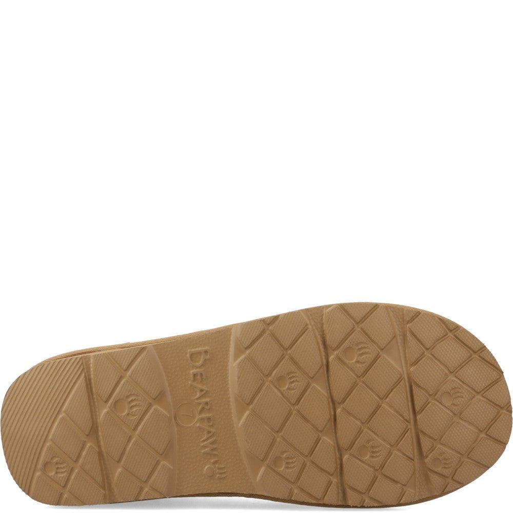 Mule Ladies Slippers COFFEE Bearpaw TABITHA