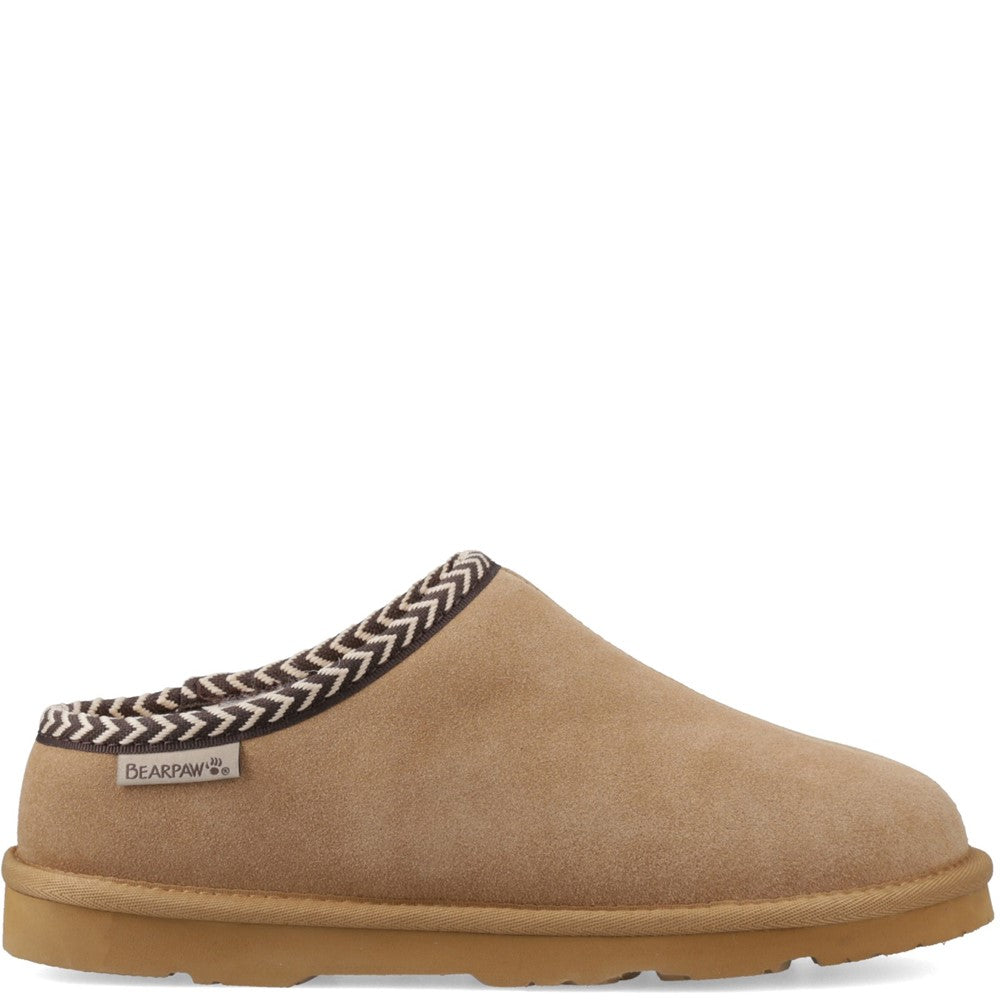 Mule Ladies Slippers COFFEE Bearpaw TABITHA
