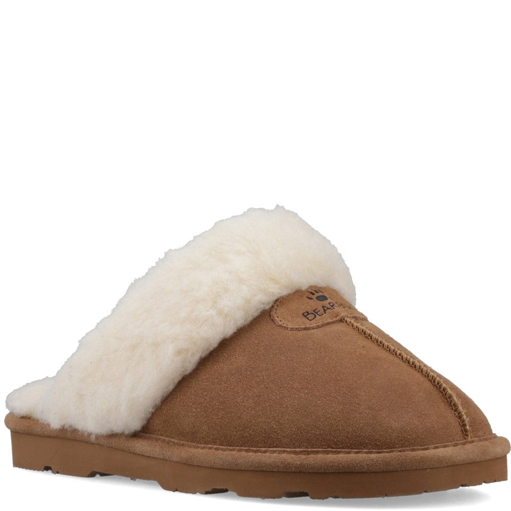 Mule Ladies Slippers HICKORY Bearpaw LOKI II