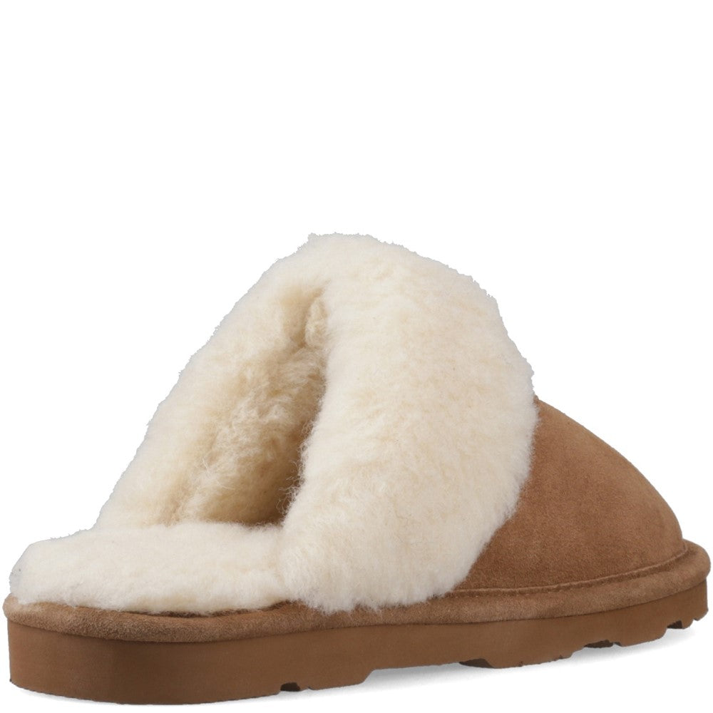 Mule Ladies Slippers HICKORY Bearpaw LOKI II
