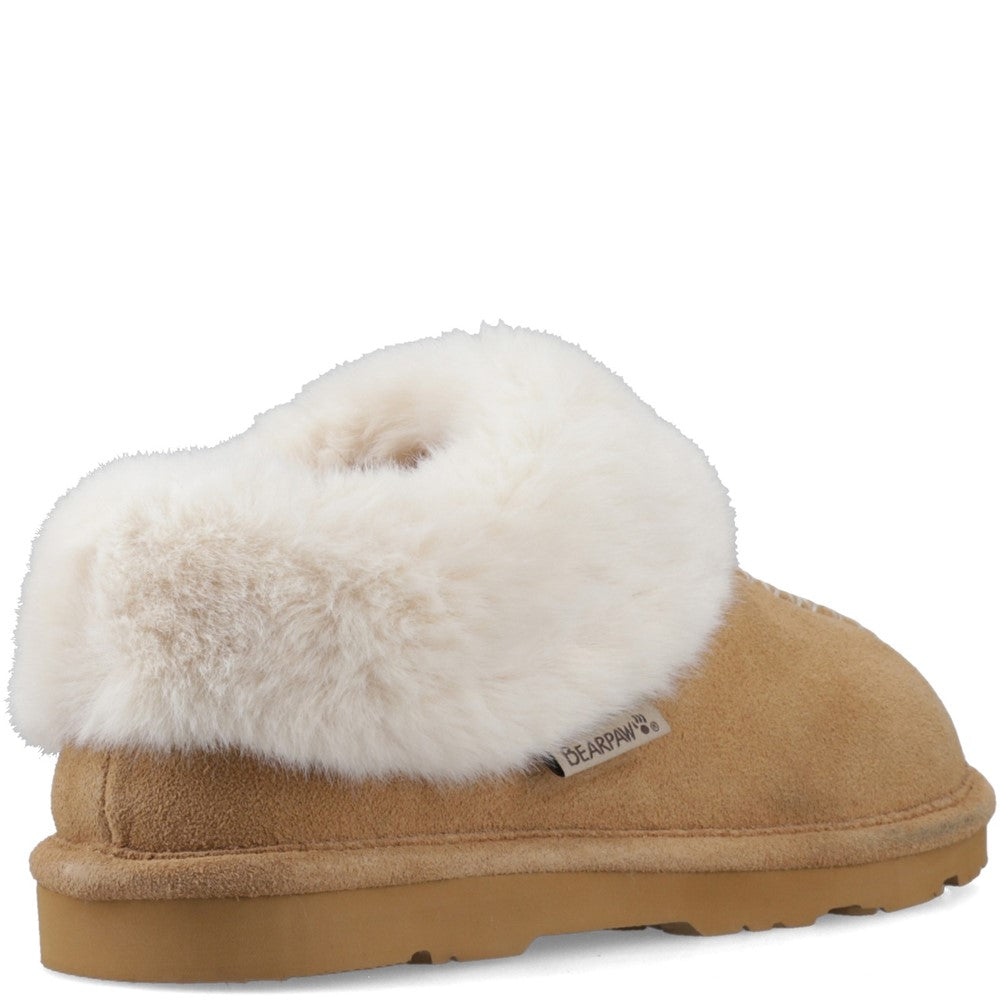 Classic Ladies Slippers COFFEE Bearpaw BELLA