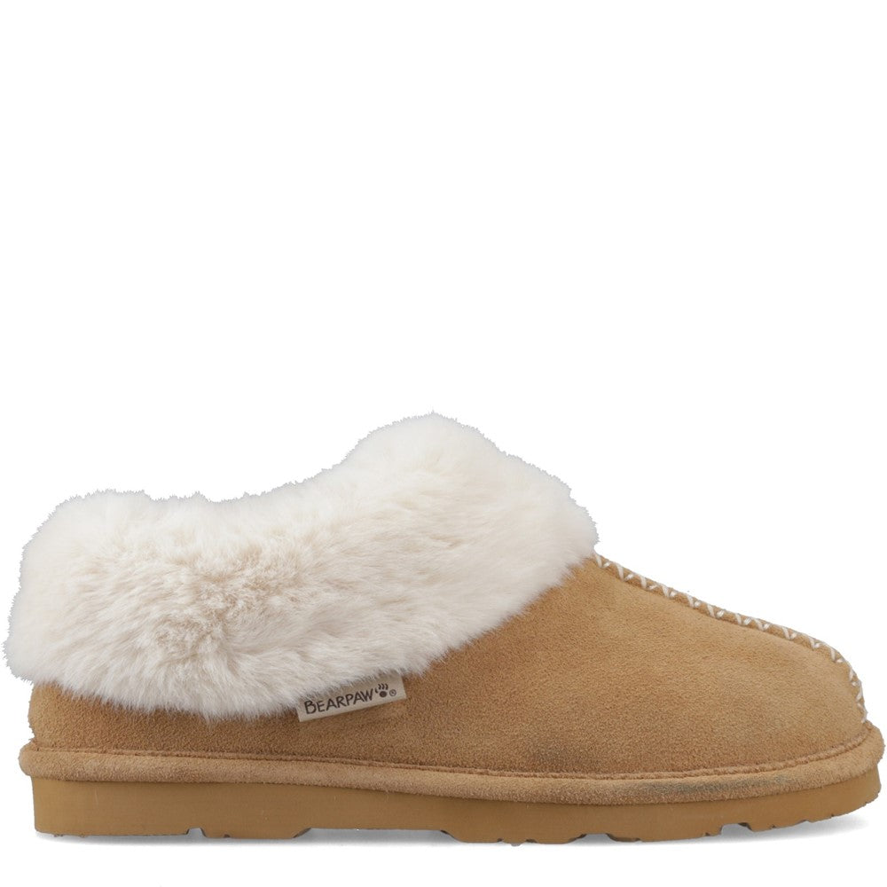 Classic Ladies Slippers COFFEE Bearpaw BELLA