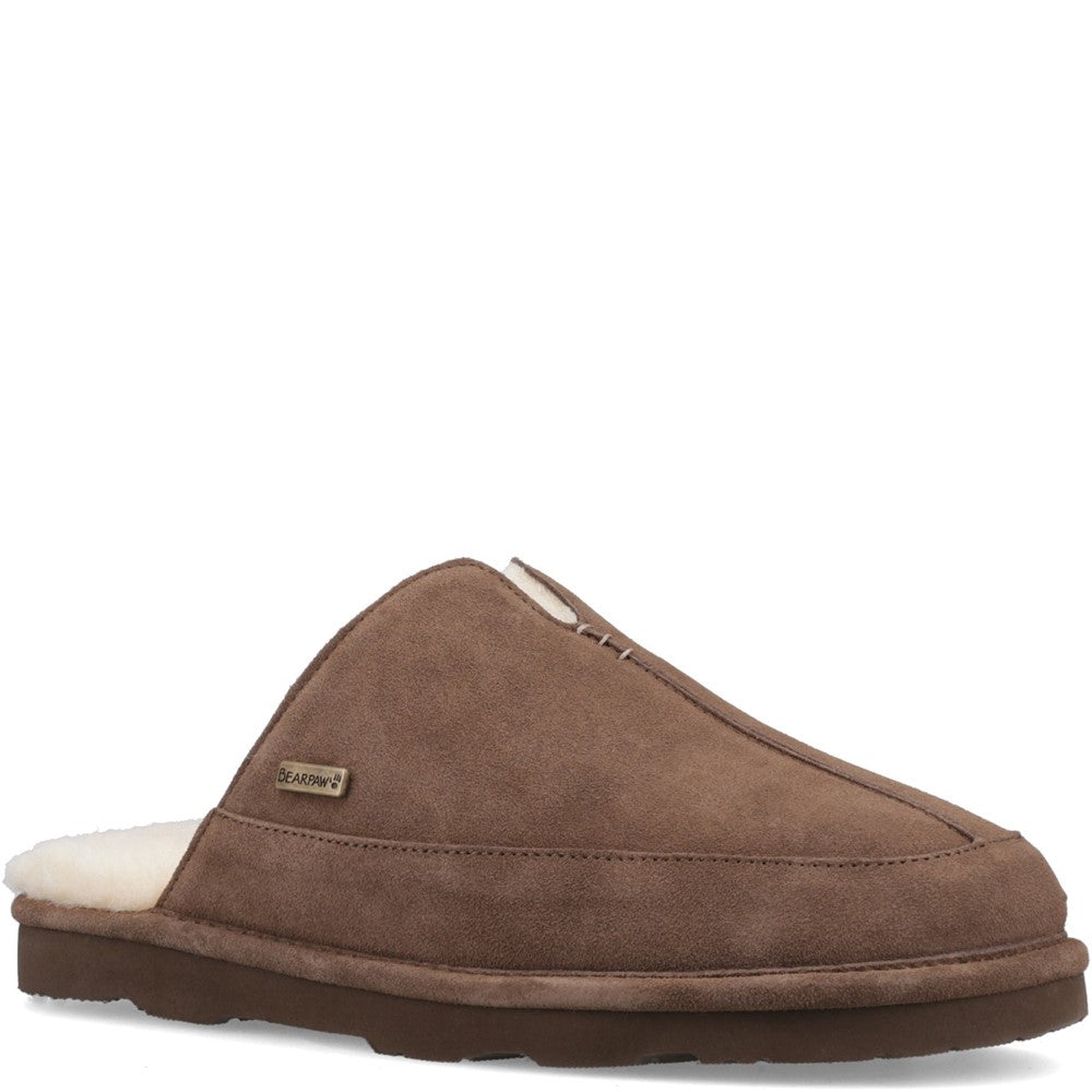 Mens Mule Slippers EARTH Bearpaw WALKER