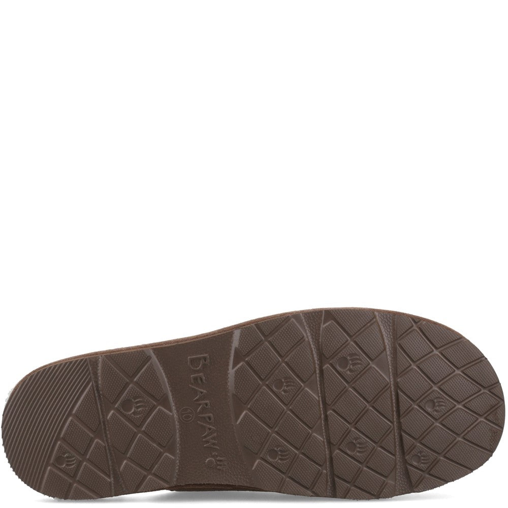 Mens Mule Slippers EARTH Bearpaw WALKER