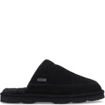 Mens Mule Slippers BLACK Bearpaw WALKER