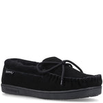 Classic Mens Slippers BLACK Bearpaw MOC II