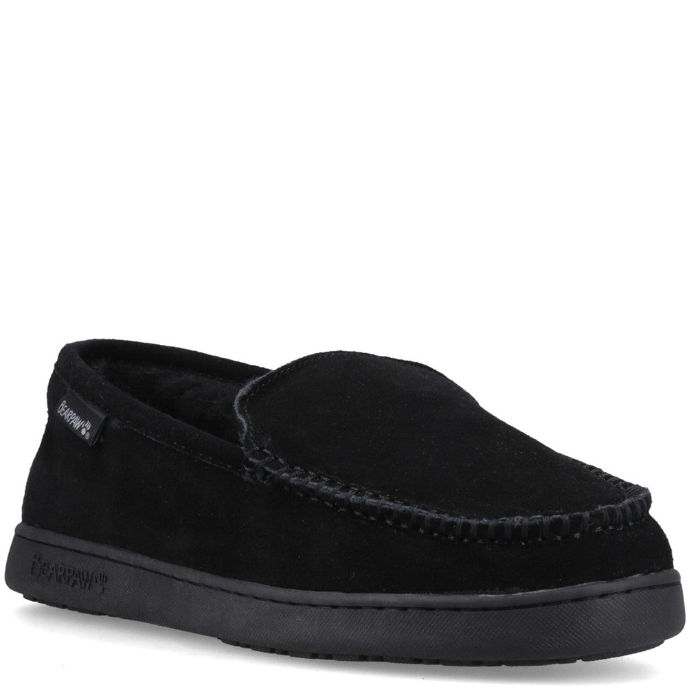 Classic Mens Slippers BLACK Bearpaw BRIAN
