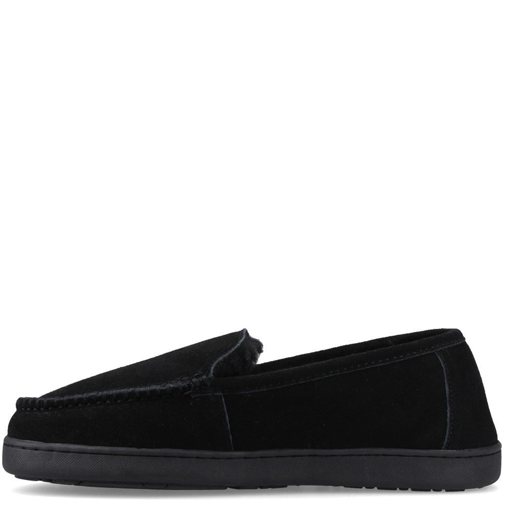 Classic Mens Slippers BLACK Bearpaw BRIAN