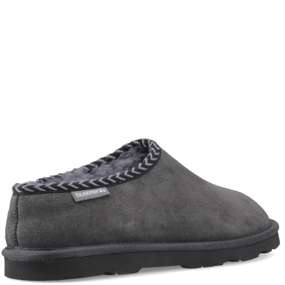 Classic Mens Slippers GRAPHITE Bearpaw BEAU