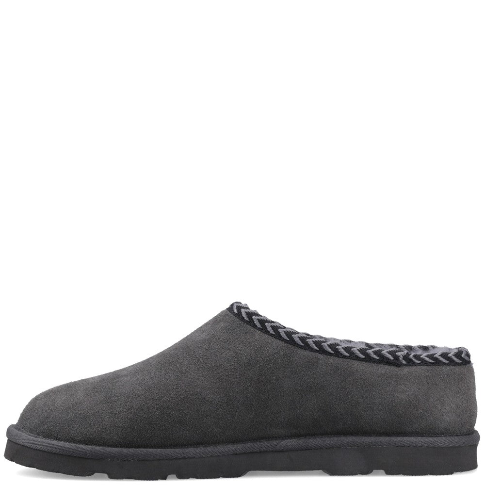 Classic Mens Slippers GRAPHITE Bearpaw BEAU