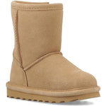 Childrens Slippers COFFEE Bearpaw ELLE TODDLER ZIPPER