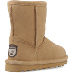 Childrens Slippers COFFEE Bearpaw ELLE TODDLER ZIPPER