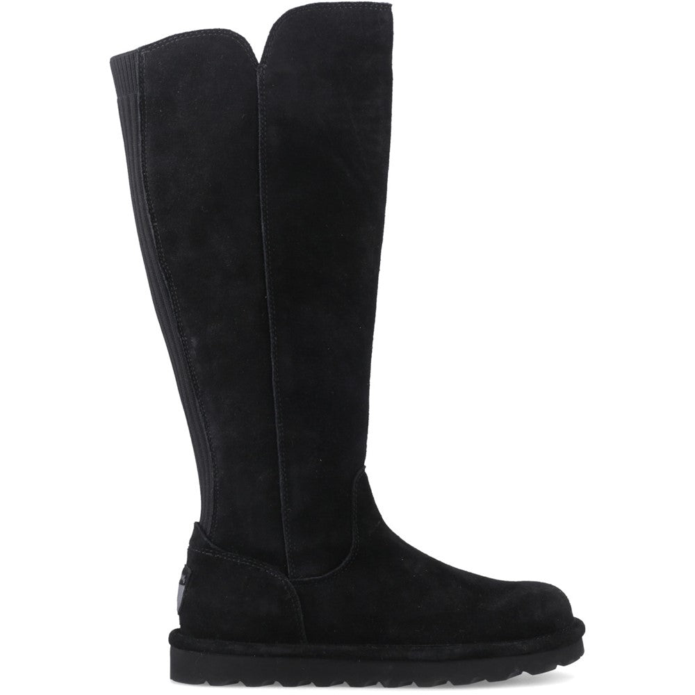 Ladies Long Boots BLACK Bearpaw GRACIE