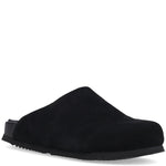 Mens Mule Slippers BLACK Bearpaw SILAS