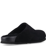 Mens Mule Slippers BLACK Bearpaw SILAS