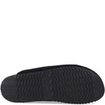 Mens Mule Slippers BLACK Bearpaw SILAS